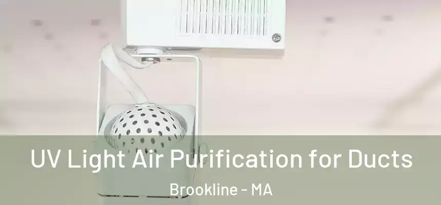 UV Light Air Purification for Ducts Brookline - MA